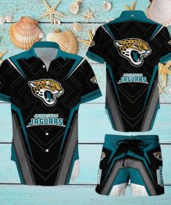 Jacksonville Jaguars NFL SAS New Trends Hawaiian Shirt And Short For Men Women Gift Summer beach