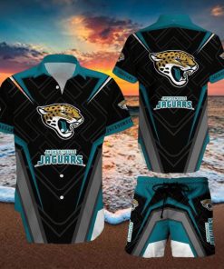 Jacksonville Jaguars NFL SAS New Trends Hawaiian Shirt And Short For Men Women Gift Summer beach