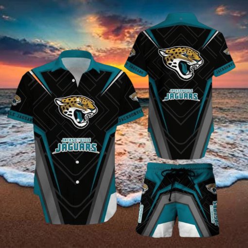 Jacksonville Jaguars NFL SAS New Trends Hawaiian Shirt And Short For Men Women Gift Summer beach