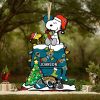 New York Giants NFL Snoopy Ornament Personalized Christmas 2023 Holidays