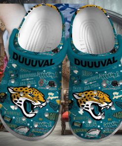 Jacksonville Jaguars NFL Sport Crocs Crocband Clogs Shoes Comfortable For Men Women and Kids – Footwearelite Exclusive