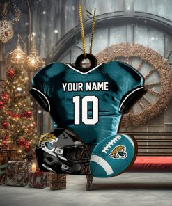 Jacksonville Jaguars NFL Sport Ornament Custom Name And Number