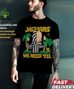Jacksonville Jaguars NFL x Homage x Beavis and Butt Head Unisex Tri Blend T Shirt