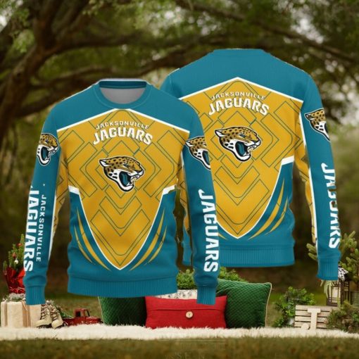 Jacksonville Jaguars Sport Fans 3D Sweater Christmas Gift