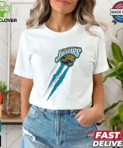 Jacksonville Jaguars Starter Retro Team Logo Color Scratch T Shirt