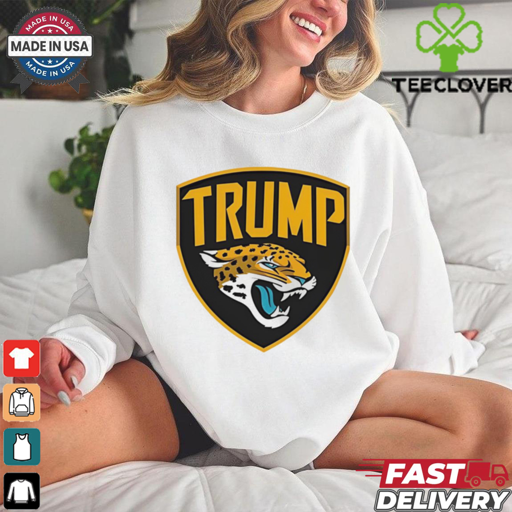 Jacksonville Jaguars Trump logo tee Jacksonville Jaguars Trump logo tee