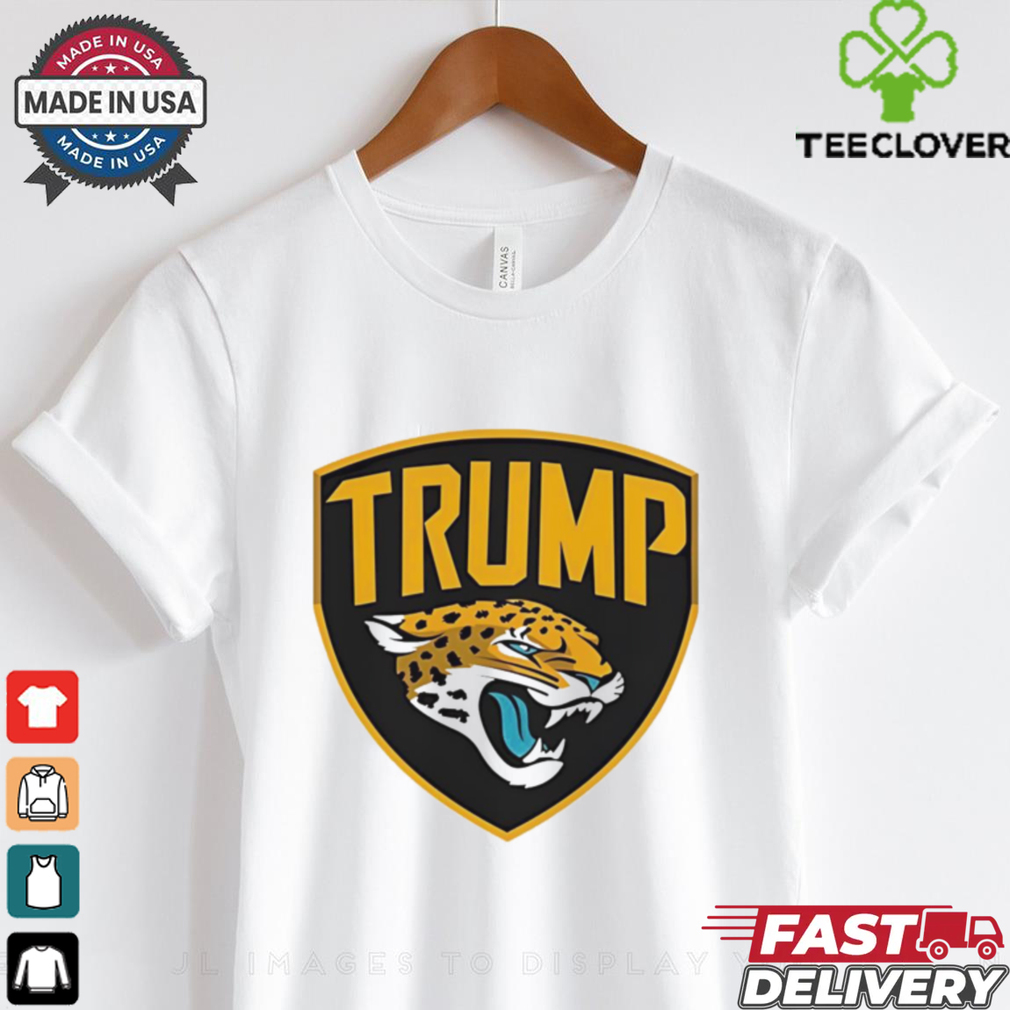 Jacksonville Jaguars Trump logo tee Jacksonville Jaguars Trump logo tee