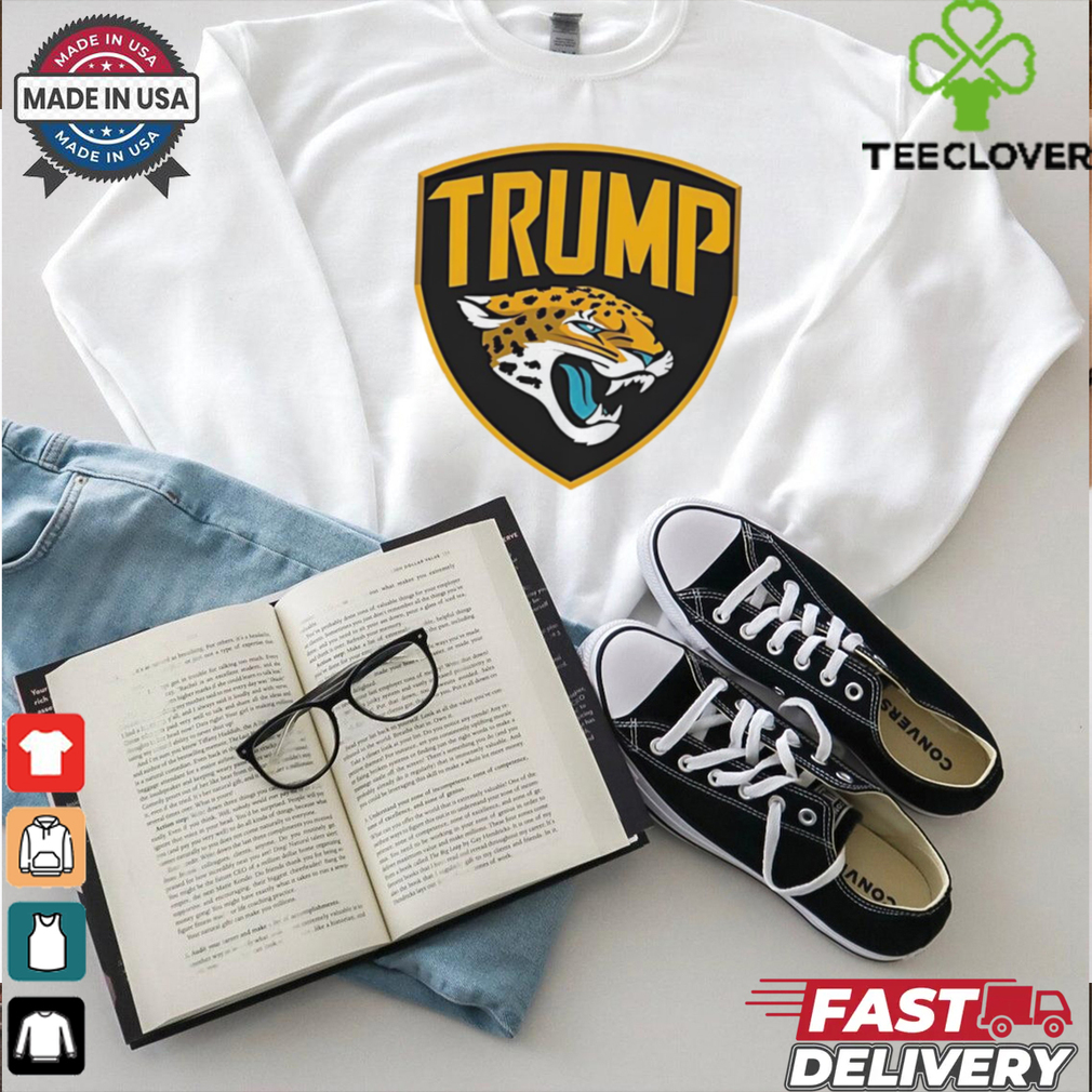 Jacksonville Jaguars Trump logo tee Jacksonville Jaguars Trump logo tee