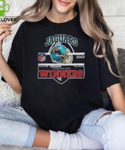 Jacksonville Jaguars Winners Champions 2023 Super Wild Card NFL Divisional Helmet Logo Shirt