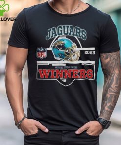 Jacksonville Jaguars Winners Champions 2023 Super Wild Card NFL Divisional Helmet Logo Shirt