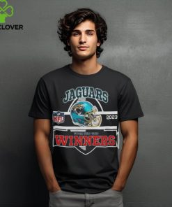 Jacksonville Jaguars Winners Champions 2023 Super Wild Card NFL Divisional Helmet Logo Shirt