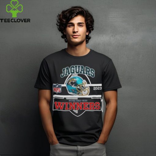 Jacksonville Jaguars Winners Champions 2023 Super Wild Card NFL Divisional Helmet Logo Shirt