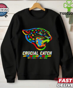 Jacksonville Jaguars crucial catch intercept autism shirt