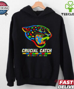 Jacksonville Jaguars crucial catch intercept autism shirt