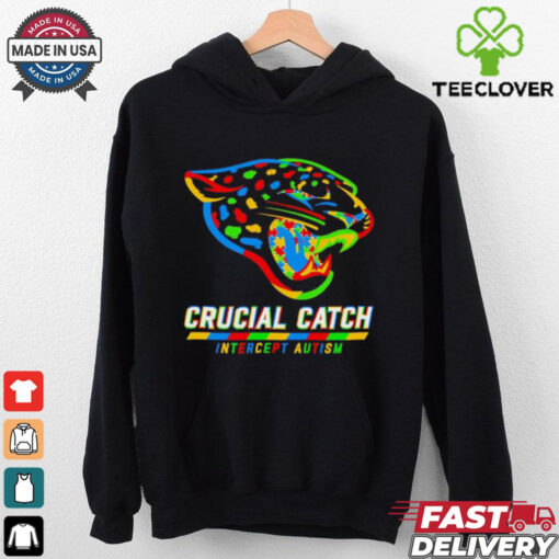 Jacksonville Jaguars crucial catch intercept autism shirt