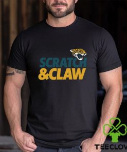 Jacksonville Jaguars scratch claw American foolball logo shirt