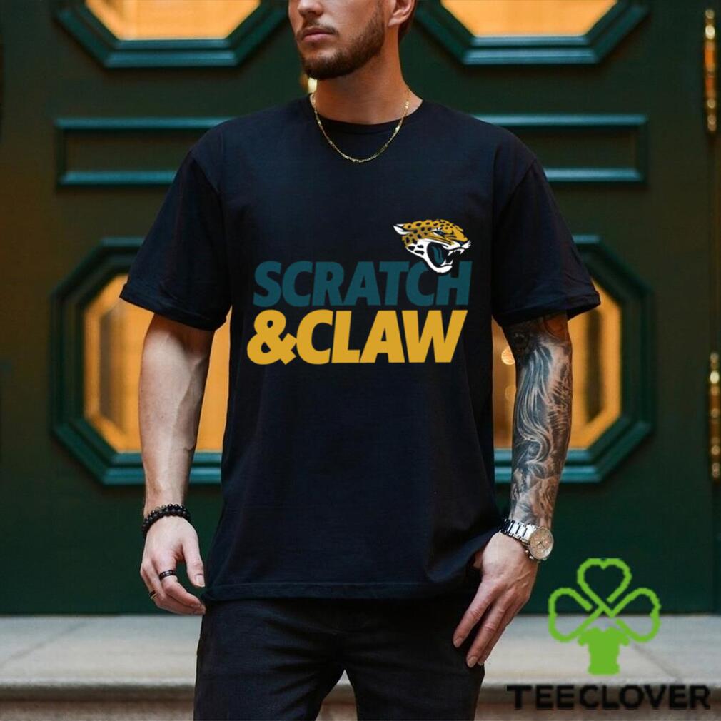 Jacksonville Jaguars scratch claw American foolball logo shirt Jacksonville Jaguars scratch claw American foolball logo shirt