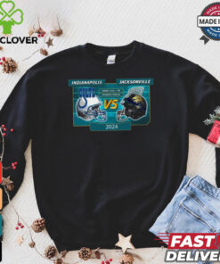 Jacksonville Jaguars vs. Indianapolis Colts 2024 NFL Battle Week 5 Shirt