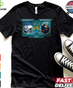 Jacksonville Jaguars vs. Indianapolis Colts 2024 NFL Battle Week 5 Shirt