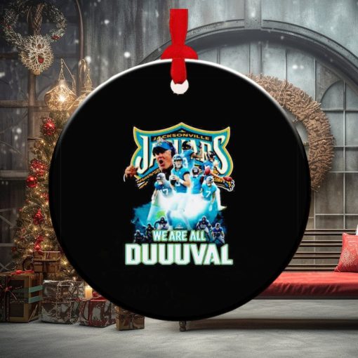 Jacksonville Jaguars we are all duuuval ornament