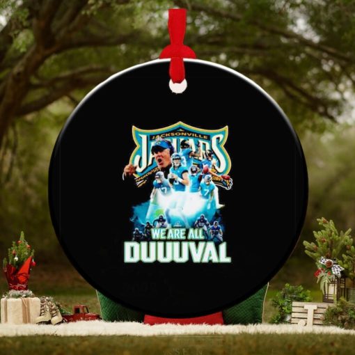 Jacksonville Jaguars we are all duuuval ornament