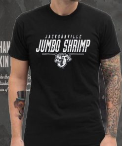 Jacksonville Jumbo Shrimp Bimm Ridder Navy Basic Tee Shirt