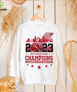 Jacksonville State Gamecocks New Orleans Bowl Champions 2023 hoodie, sweater, longsleeve, shirt v-neck, t-shirt