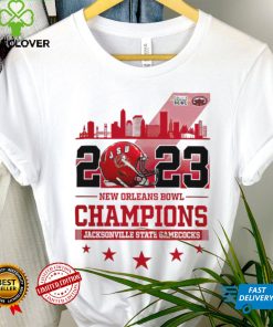 Jacksonville State Gamecocks New Orleans Bowl Champions 2023 hoodie, sweater, longsleeve, shirt v-neck, t-shirt