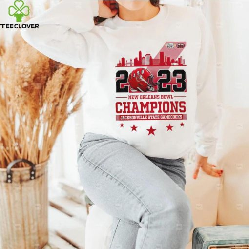 Jacksonville State Gamecocks New Orleans Bowl Champions 2023 hoodie, sweater, longsleeve, shirt v-neck, t-shirt