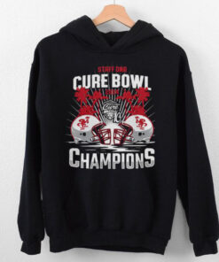 Jacksonville State Gamecocks Staff DNA Cure Bowl 2024 Champions Hoodie T Shirt