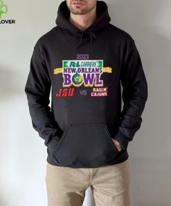 Jacksonville State Gamecocks vs Louisiana Ragin’ Cajuns 2023 New Orleans Bowl hoodie, sweater, longsleeve, shirt v-neck, t-shirt