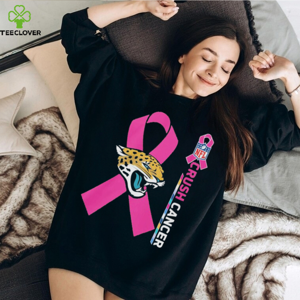 Jacksonville jaguars crush cancer NFL collections shirt Jacksonville jaguars crush cancer NFL collections shirt