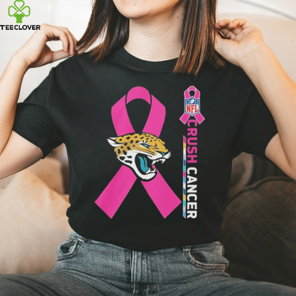 Jacksonville jaguars crush cancer NFL collections shirt Jacksonville jaguars crush cancer NFL collections shirt