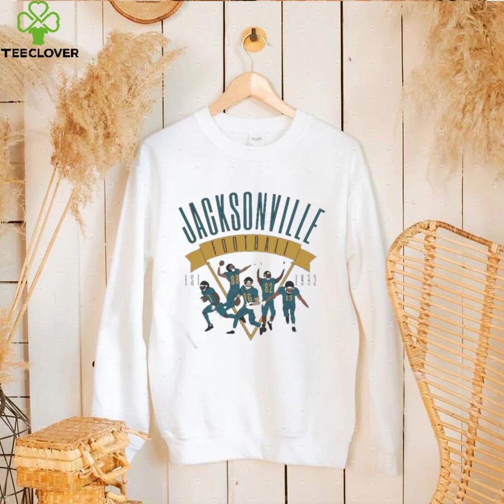 Jacksonville jaguars football retro style NFL est 1993 t shirt Jacksonville jaguars football retro style NFL est 1993 t shirt