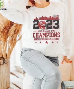 Jacksonville state gamecocks 2023 new orleans bowl champions shirt