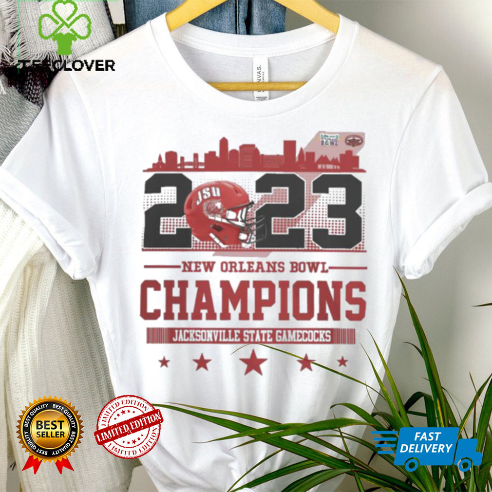 Jacksonville state gamecocks 2023 new orleans bowl champions shirt Jacksonville state gamecocks 2023 new orleans bowl champions shirt
