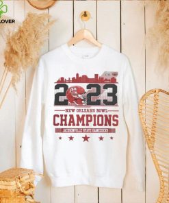Jacksonville state gamecocks 2023 new orleans bowl champions shirt 2 Jacksonville state gamecocks 2023 new orleans bowl champions shirt