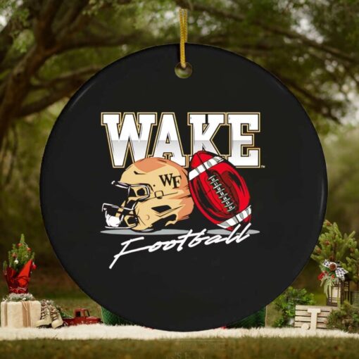Jacob Cosby Mosley helmet ball Wake Forest Christmas ornament