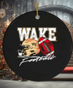 Jacob Cosby Mosley helmet ball Wake Forest Christmas ornament