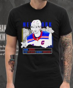 Jacob Trouba New York Rangers ice hockey player information paper shirt
