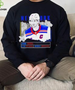 Jacob Trouba New York Rangers ice hockey player information paper shirt