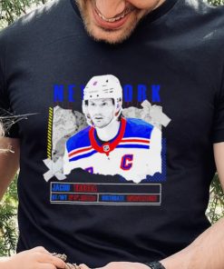 Jacob Trouba New York Rangers ice hockey player information paper shirt
