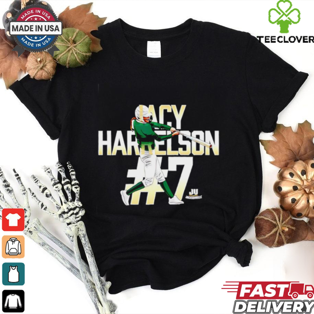 Jacy Harrelson Jacksonville Softball caricature shirt Jacy Harrelson Jacksonville Softball caricature shirt