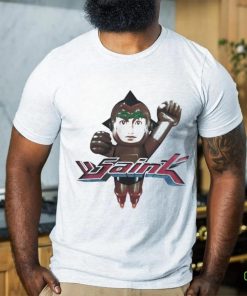 Jaden McDaniels Wearing Saint Michael Astro Boy Shirt