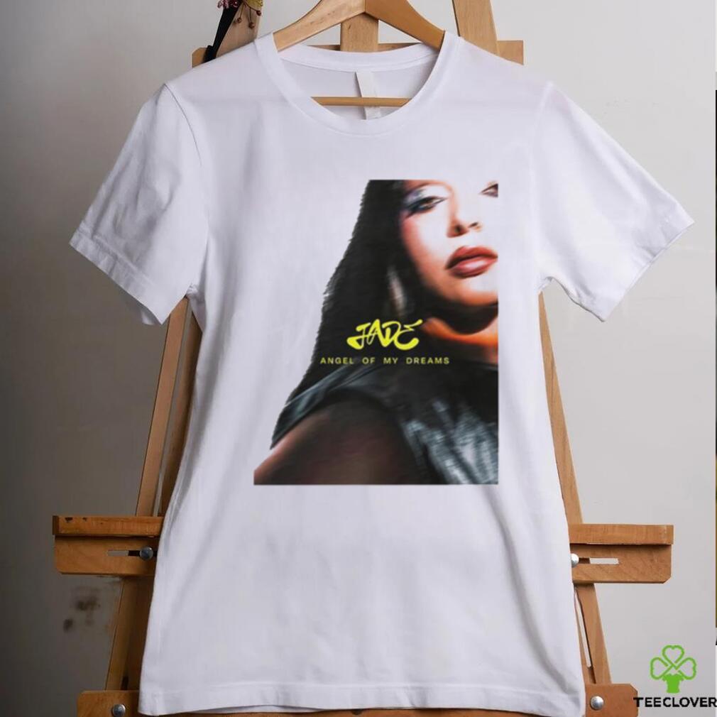 Jadethirlwall Angel Of My Dreams White Photo Shirt Jadethirlwall Angel Of My Dreams White Photo Shirt