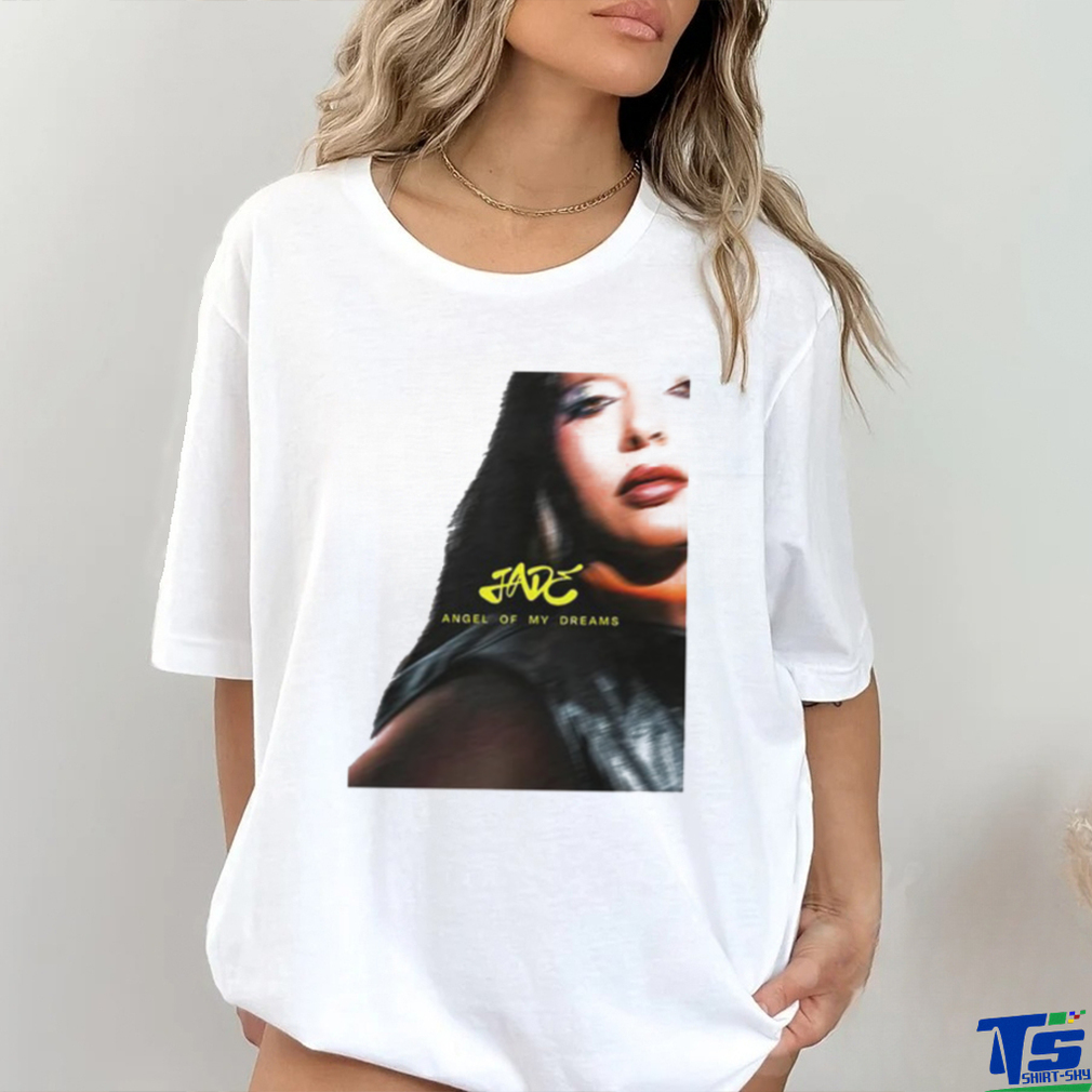 Jadethirlwall Angel Of My Dreams White Photo Shirt Jadethirlwall Angel Of My Dreams White Photo Shirt