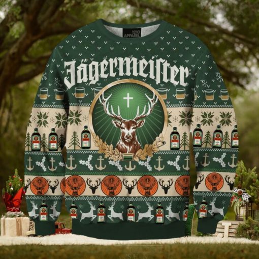 Jagermeilter Fun 3D Printed Christmas Sweater