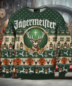 Jagermeilter Fun 3D Printed Christmas Sweater