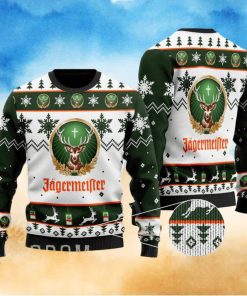 Jagermeister Christmas 3D Printed Ugly Christmas Sweater