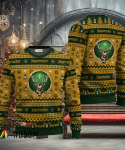 Jagermeister Festive All Over Ugly Sweater